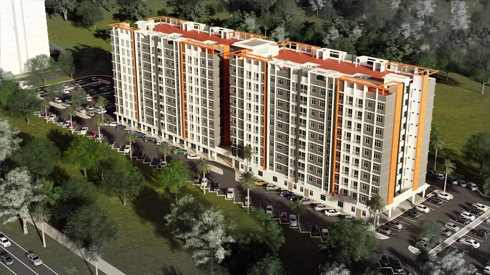 Beautiful perspective view of INDERA in Indera